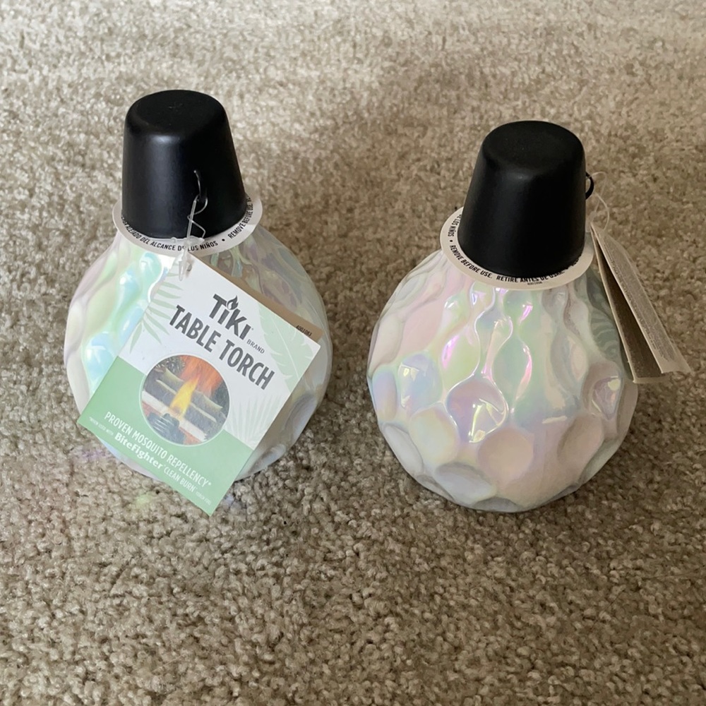 Tiki Table Torches